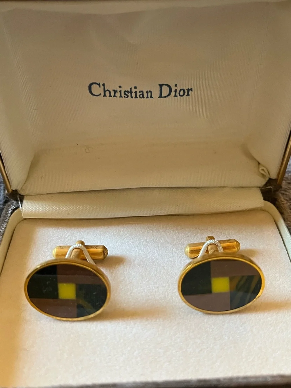 Vintage Christian Dior Monsieur Cufflinks